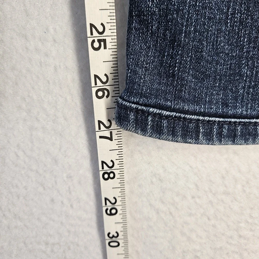 7 For All Mankind Jeans Mens 34 Blue Denim Relaxed Fit Bootcut A POCKET